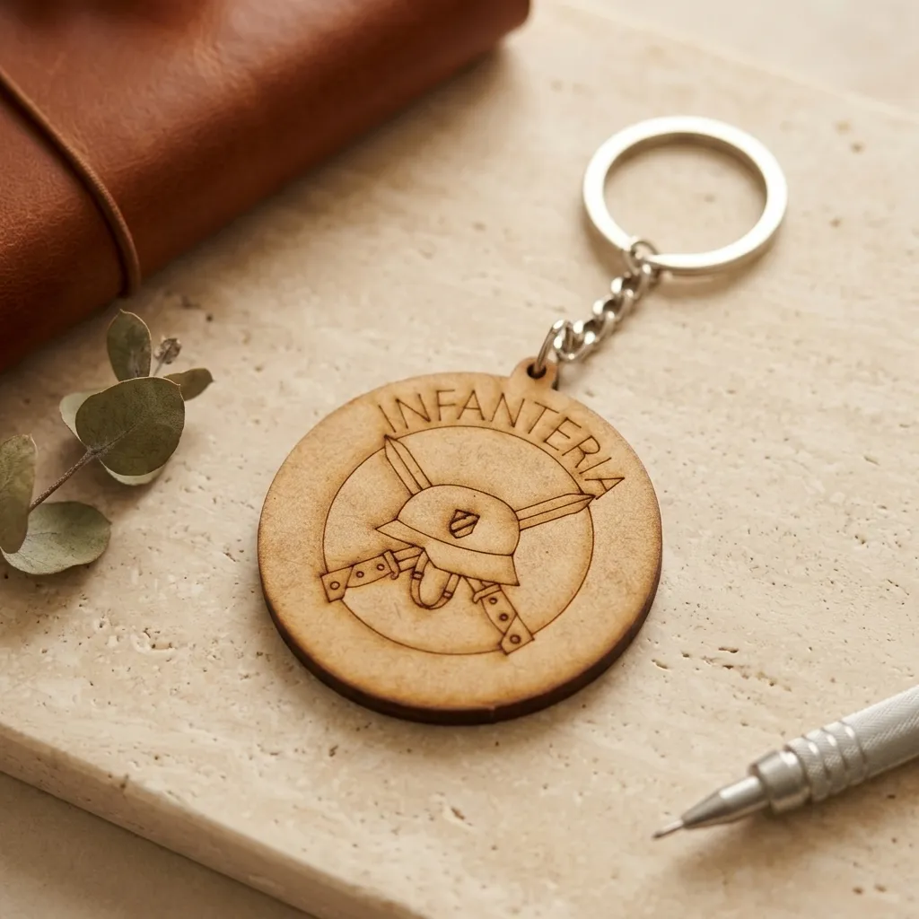 LLAVERO DISEÑO INFANTERIA
